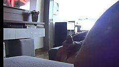 Why is my step sister-in-law leaving her footprint on my cock?