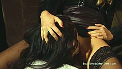 tied up lesbian slave, are you watching mistress get licked?