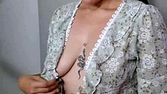 Latina plays with daddy