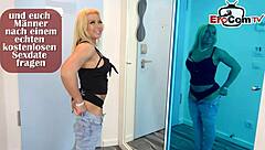 Junge Dünne Schlampe Macht Privaten Mmf Dreier Zuhause