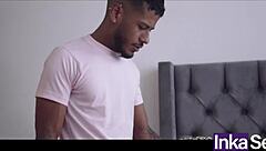 Peruvian BBW MILF With Huge Tits And Ass Fucks Gay Couple For Valentine's Day