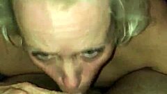 Slutty Wife's Sexy Blowjob: Hot Contrast in Action