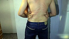 Dry humping in leggings leads to cum in pants.