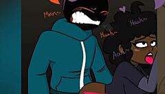 哇，看Carol狂野Friday Night Funkin hentai合集超疯！