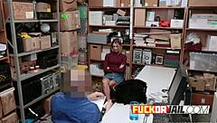 beautiful skinny blonde rides monster cock