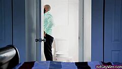 Guy Aroused By Hairy Stepdad In Gay Porn