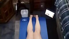 Morning Yoga With Hot Mature Momma Vee Big Ass And Tits