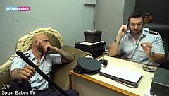 sugarbabestv greek fake police part 3 with european parody