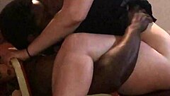 thick pawg secretary sucks big black cock in roleplay