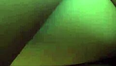 Busty tattooed blonde Emma Mae rides cock hard.