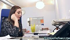 Petite teen stepdaughter tempts uncle