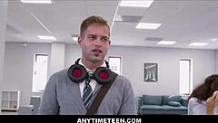 Anytimeteen 18+ - freeuse teen 18+s interracial fuck while working - penelope kay charley hart peter green nicky rebel