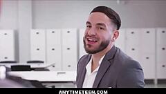 Anytimeteen 18+ - freeuse teen 18+s interracial fuck while working - penelope kay charley hart peter green nicky rebel