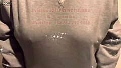 Mexican woman moans during intense session