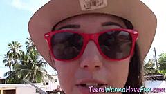 业余18+少女狂趴被猛钻