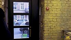 Beautiful brunette seductress uses rimjob to arouse her man in fantasy