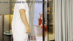 Mamãe Noel, give that big ass to the good boy! Watch the full blowjob and licking on cassiflix?