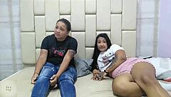 we're licking each other's pussies in this bottle game