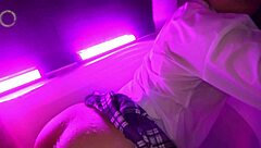 Cute J●'s First Love Hotel Creampie And Glowing Bath Doggy Fuck