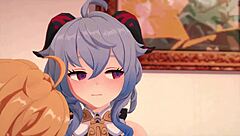 bell ganyu genshin impact hentai adventure