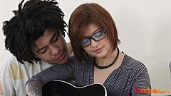 teen 18+ rebecca rainbow gets doggystyle fucked by hot brazilian guy 😍