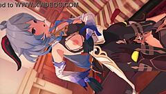 bell ganyu genshin impact hentai adventure