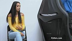 Sexy Indian American Thief Caught and Fucked Hard in Office!