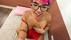 greedy girl sucks big ass passionately