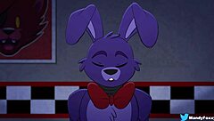 Is Foxy's Monster Cock Too Big for Bonnie in This Intense Gay Sex Scene?