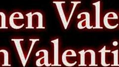 worship carmen valentina's plump white ass with licking