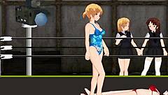 princess of the ring nina vs karin 1