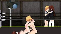 princess of the ring nina vs karin 1