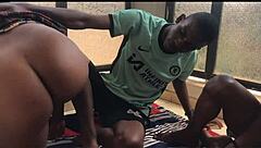 We met this chap at the balcony, and my stubborn friend decided to ride him first