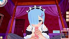 Re Zero Rem POV 3D Hentai Anime