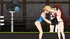 princess of the ring nina vs karin 1