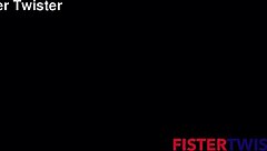 Yo, check this oiled up fist fuck on Fistertwister