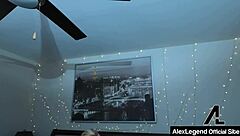 Skye Blue deepthroats big cock