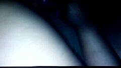 Satin sucks my best friend's big dick in satin lingerie