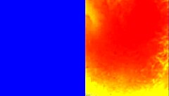 Thermal giving sloppy interracial blowjob and handjob in POV.