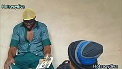 Girl's creamy pussy fucked hard by student, almost caught by mom!