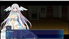 paradise angel gets bound and spanked in intense bdsm blowjob scene