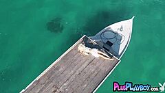 Beautiful Blonde MILF Olivia Preston Poses Naked Outdoors