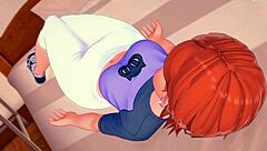 Gwen tennyson solo quiere jugar rápido con una polla en su cuarto versión adulta