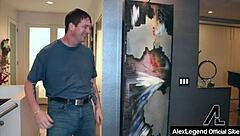 i messed up and cummed on alison tylers tits during the roomies date