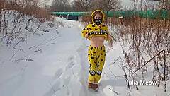 Winter naked stories flashing tits and pussy