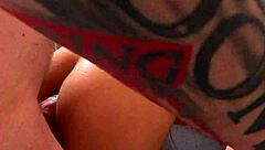 Petite Submissive Candie Cross Feels Sloppy Deepthroat And Deep Anal With Fat Older Dude In Lavatory