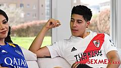 Malena Doll Wins Erotic Bet With Blowjob And Creampie