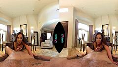 Busty MILF Nikki Benz rides monster cock