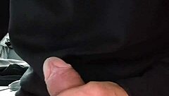 Intense gay hunk handjob session