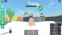 I can't believe this horror girl is getting fucked in the roblox condo like that